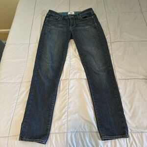PAIGE Dark Wash Skinny Jeans